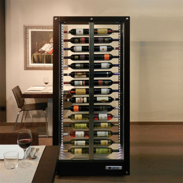 Vitrine de casier à vin