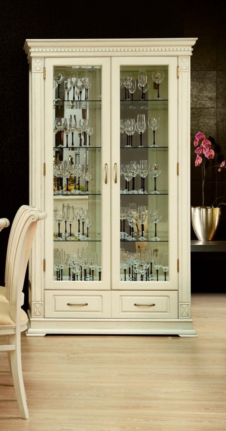 Vitrine en blanc
