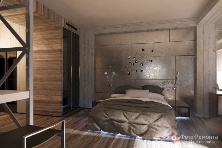 Armoire loft encastrable
