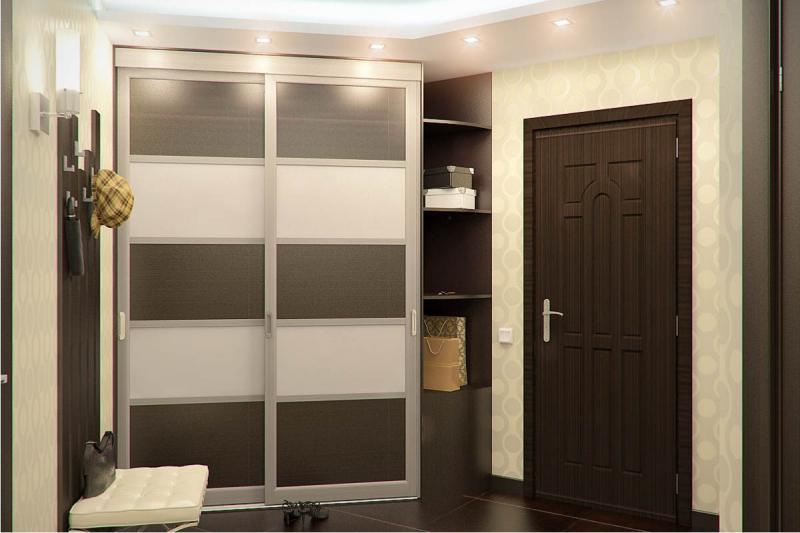 Armoire étroite intégrée
