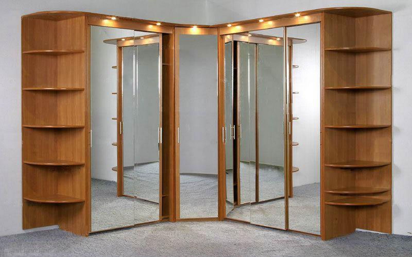 Grand meuble miroir