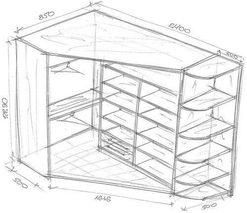 Dessin du cabinet