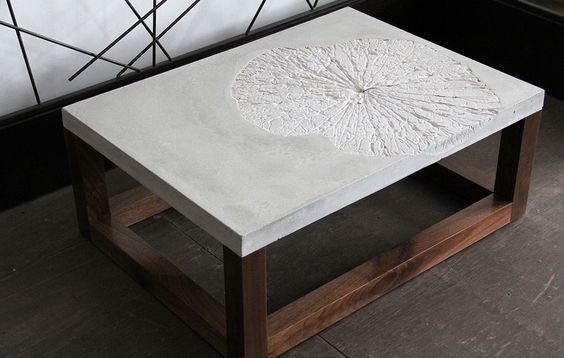 Décor de surface de table
