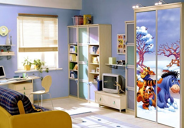 Armoires coulissantes pour enfants