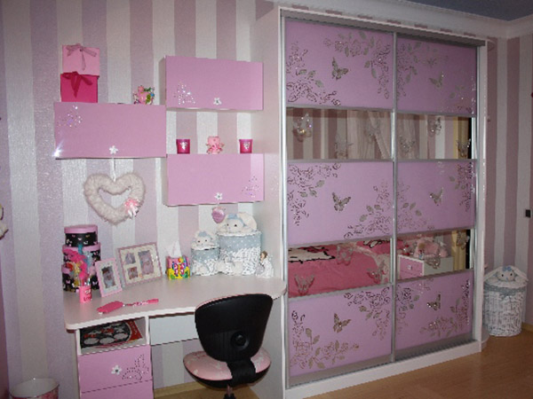 La chambre des filles est toujours élégante