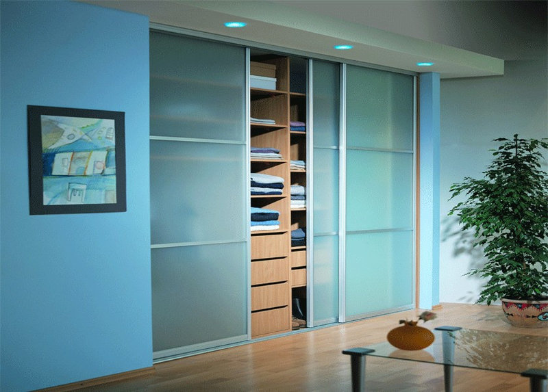 Portes coulissantes en verre Lacomat