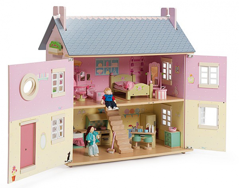 Belle maison à deux étages pour l'enfant