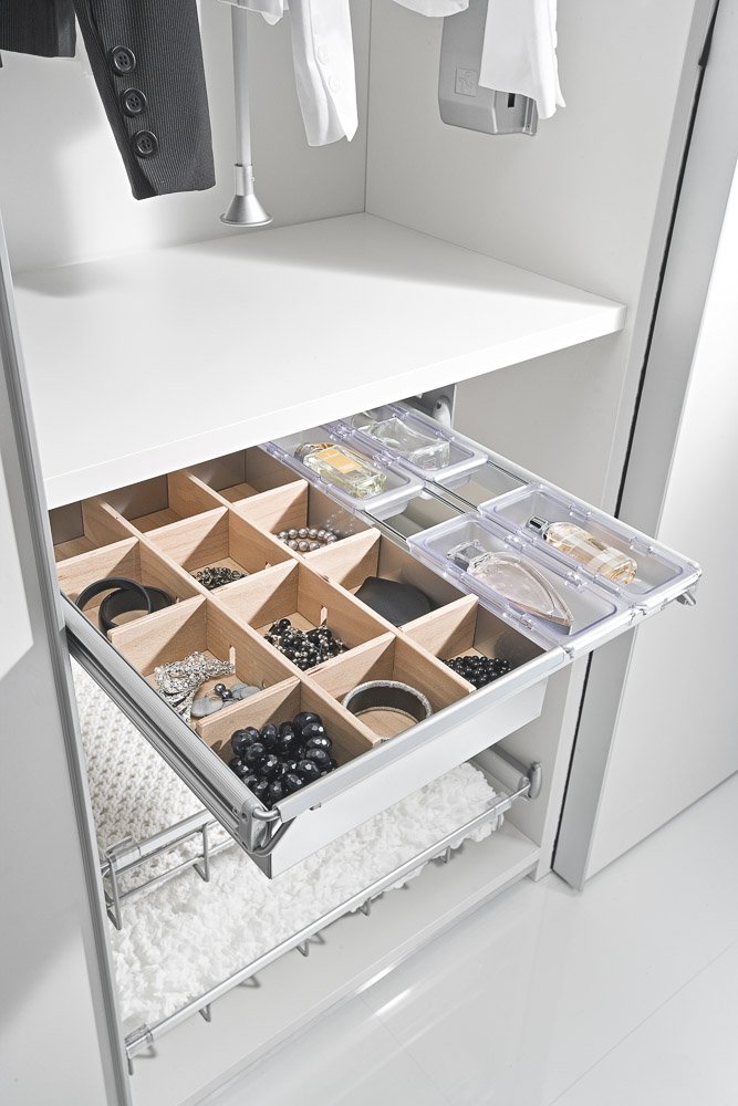Rangement des accessoires