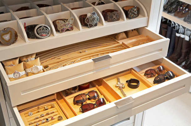 Rangement des accessoires