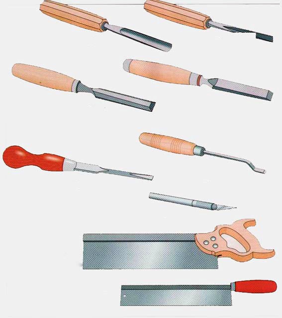 Outils de restauration de meubles