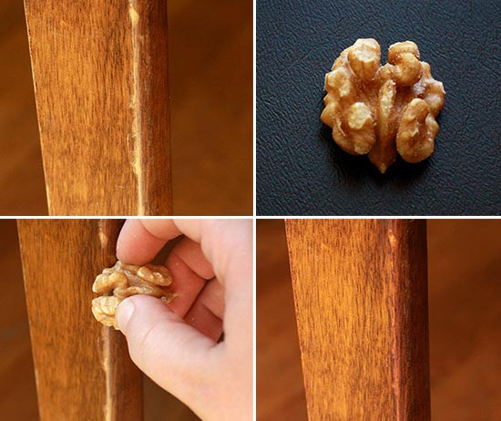 Comment se débarrasser rapidement des rayures sur une commode
