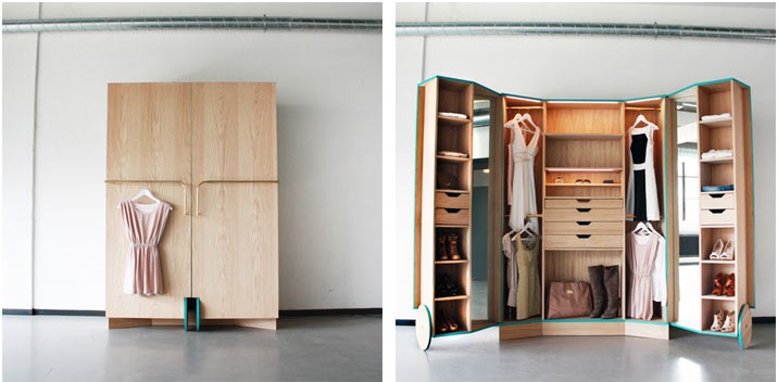 Comment faire une petite armoire avec une grande armoire