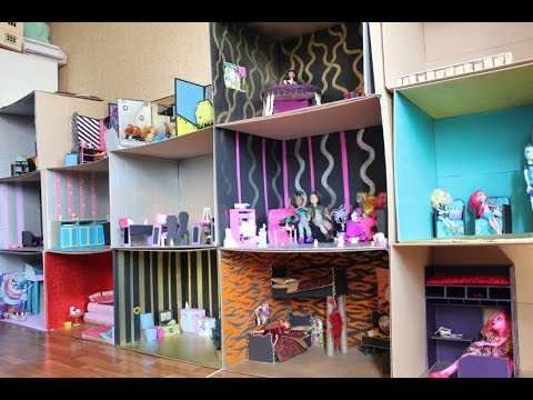 Comment organiser des chambres dans une maison de poupée
