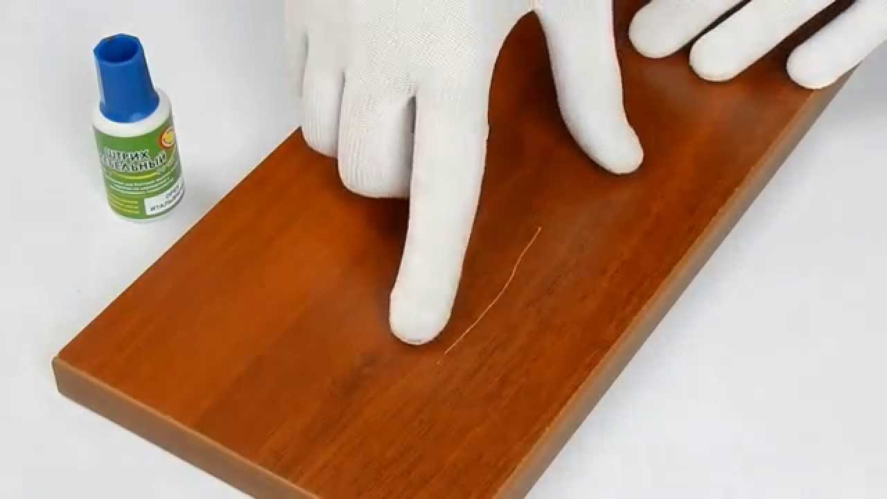 Comment enlever une égratignure sur un meuble