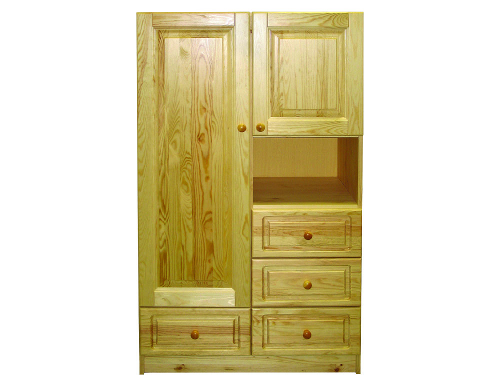 Commode en pin massif