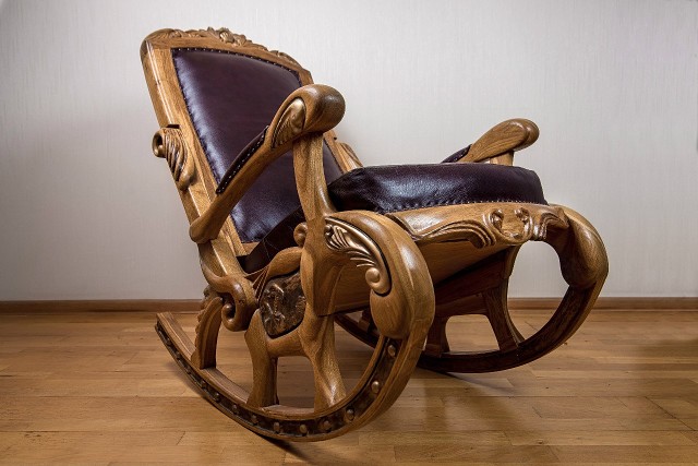 Chaise à bascule