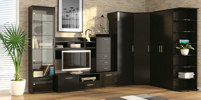 Armoire modulable dans le salon