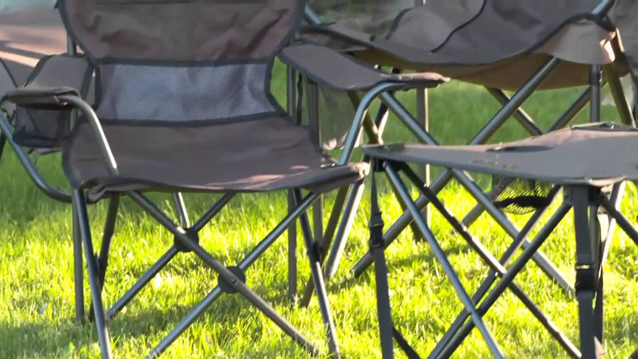 Chaise pliante rembourrée