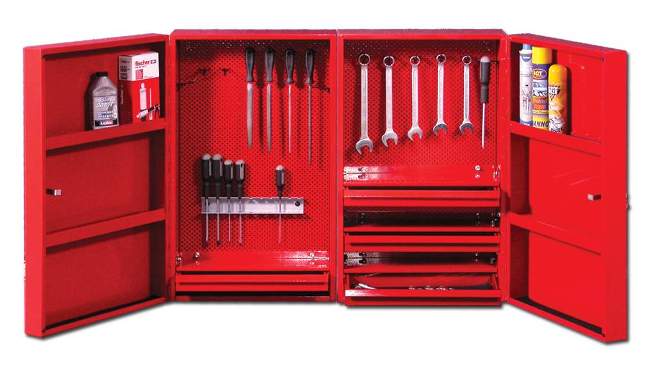 Armoire murale pour outils