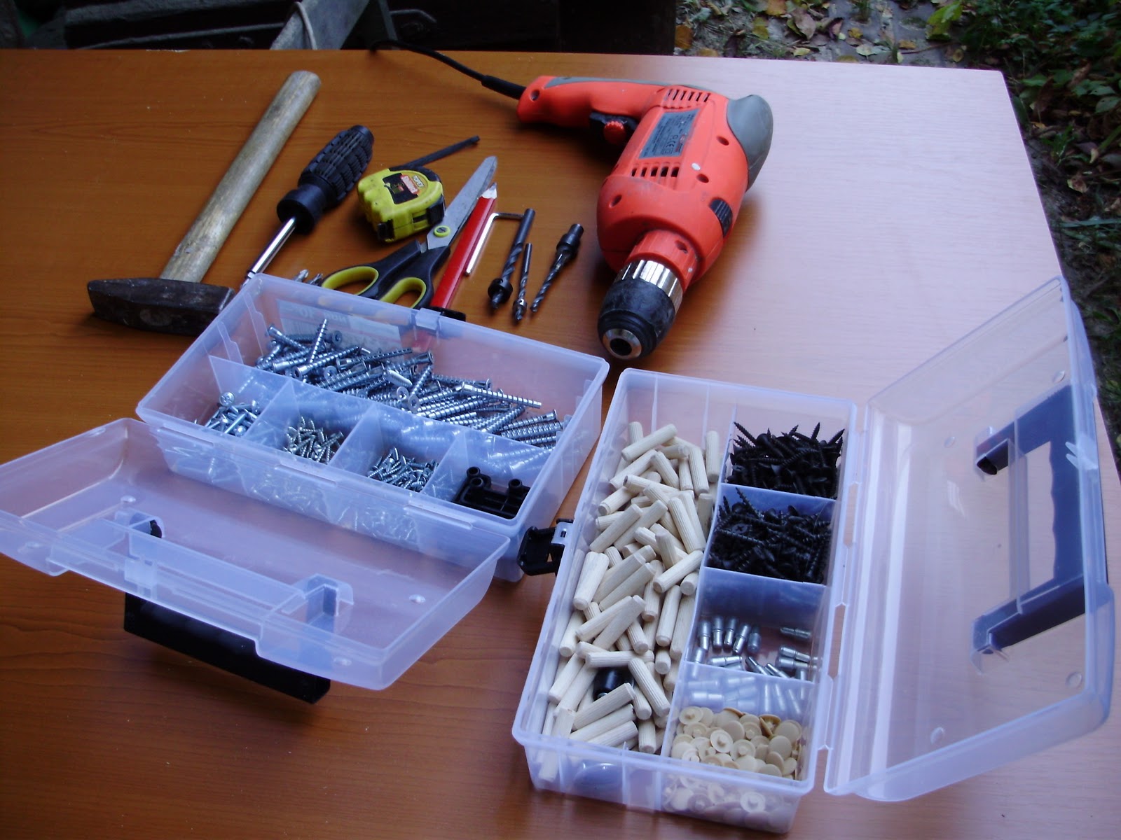 Outils et pièces nécessaires