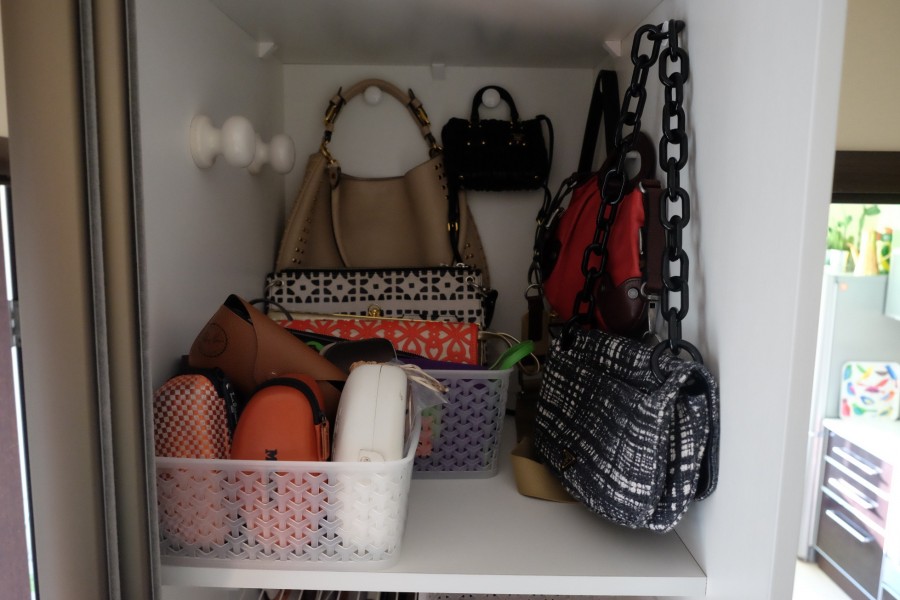 Étagères pour sacs