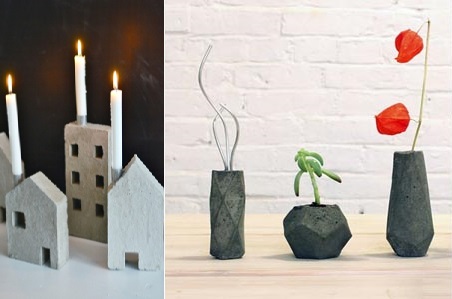 Articles intérieurs en béton