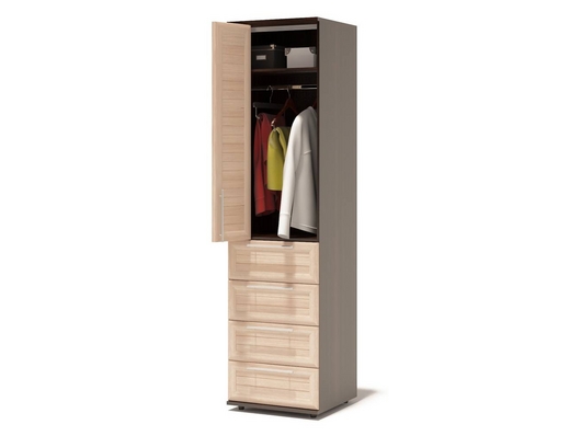 Armoire avec tiroirs et haltères