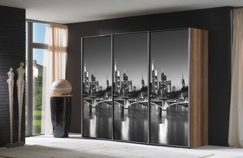 Armoire en MDF avec impression photo