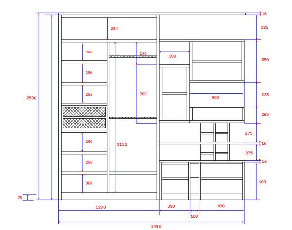 Armoire coulissante - l'un des meubles les plus fonctionnels