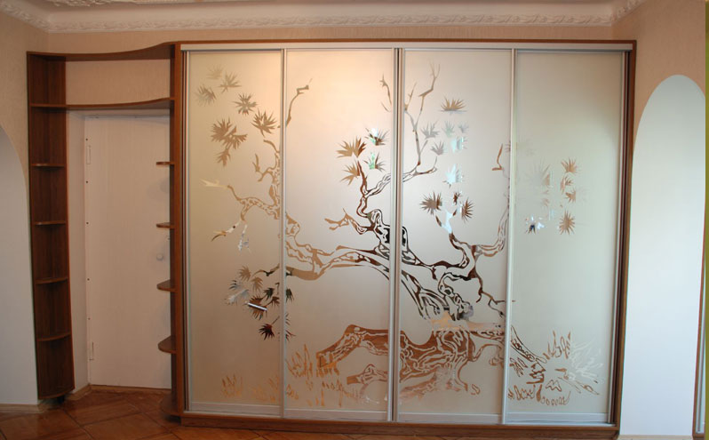 Armoire sablée