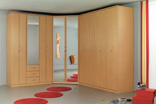 Armoire avec façade combinée