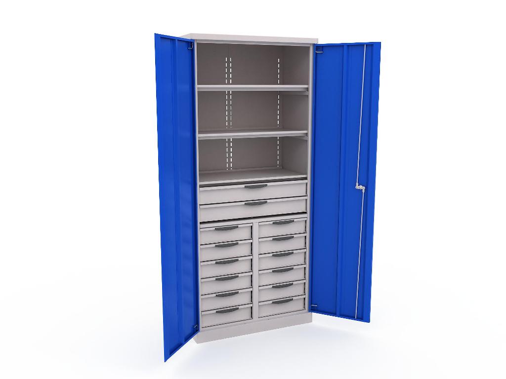 Armoire à nombreux tiroirs