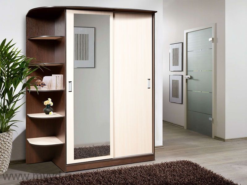 Armoire avec miroir et console