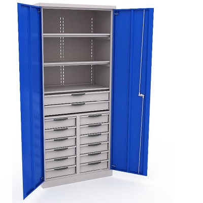 Armoire à nombreux tiroirs