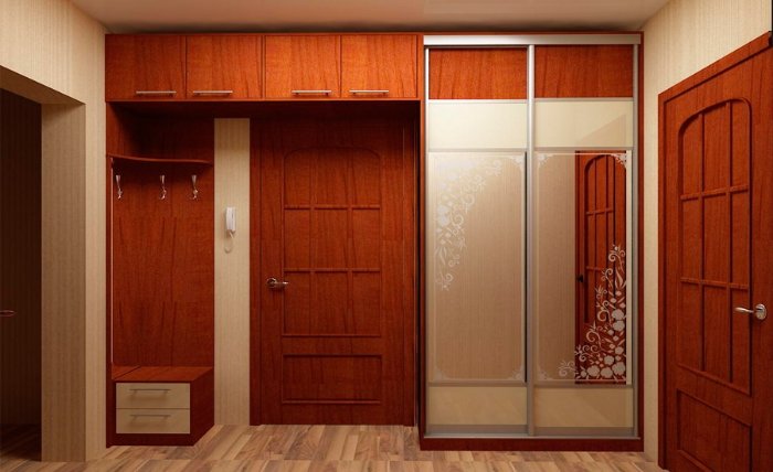 Armoire dans le couloir