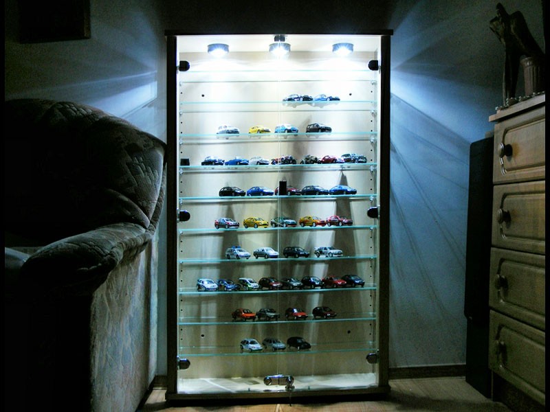 Vitrine éclairée