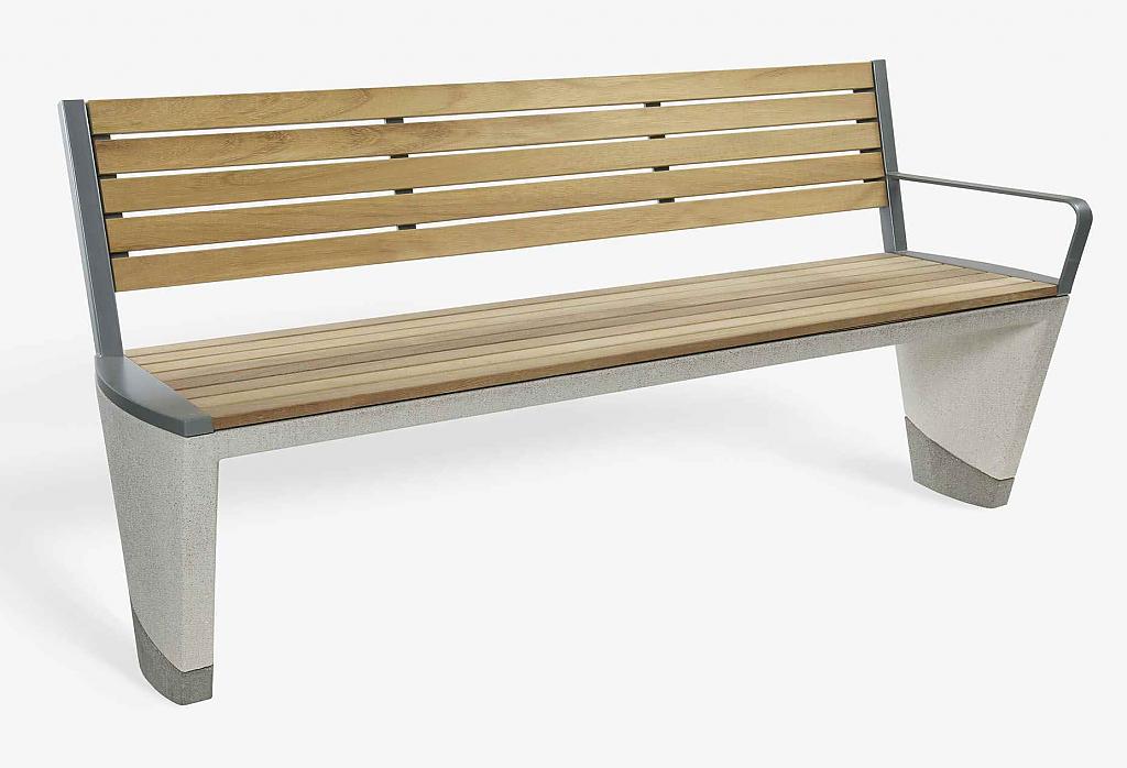 Banc pour une résidence d'été