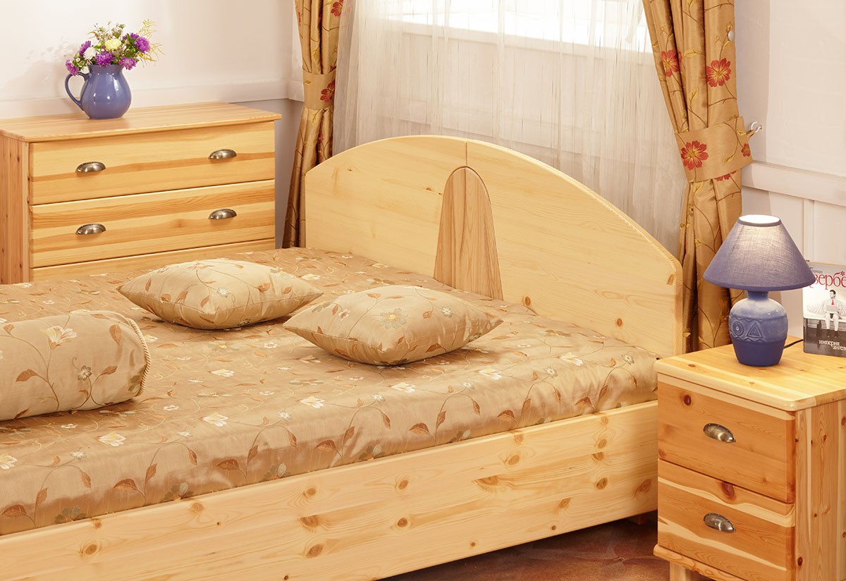 Chambres en pin de Carélie