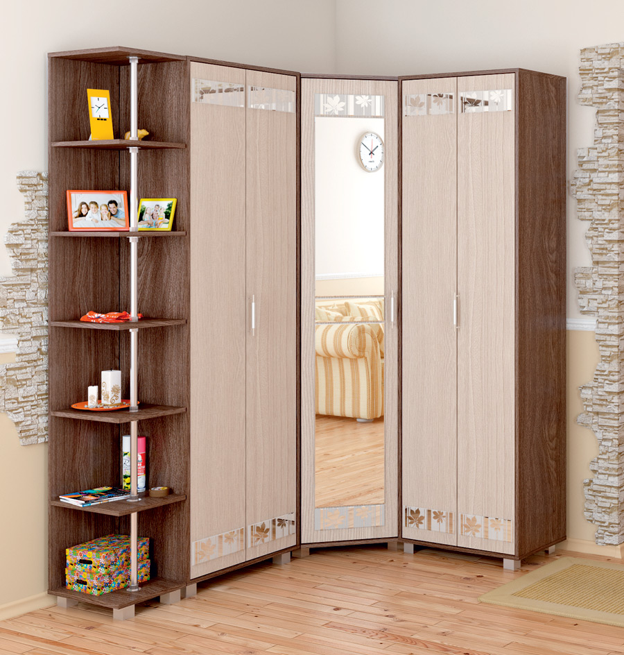 Mur avec un rack