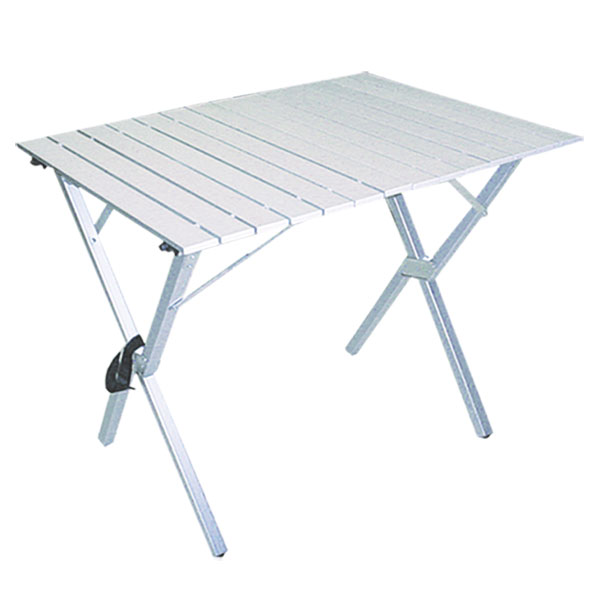 Table en panneaux d'aluminium