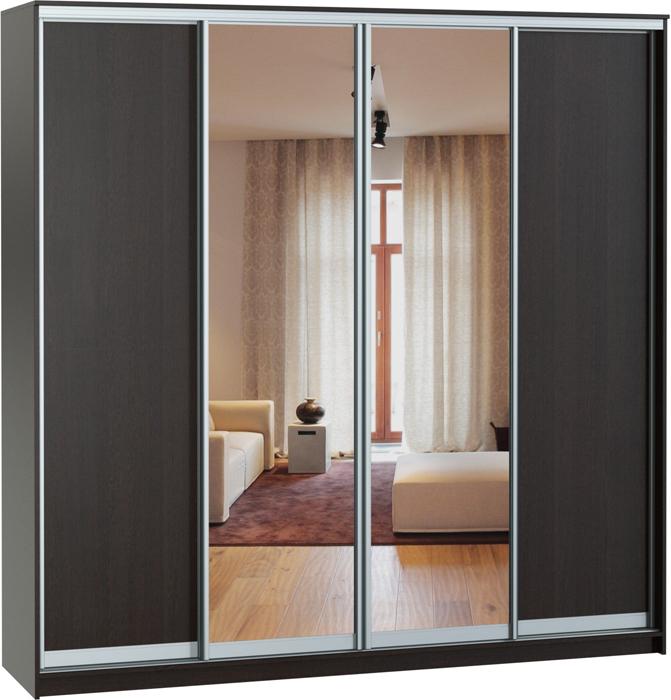 Armoire 4 portes sombre