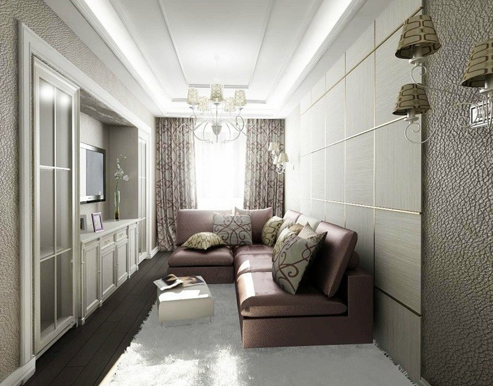Salon étroit
