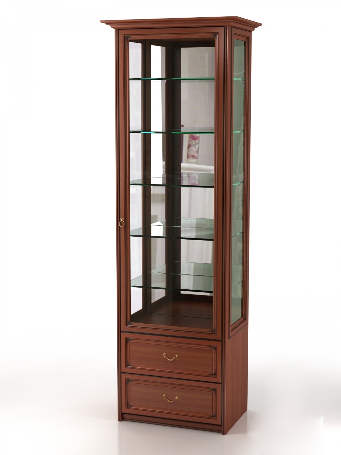Vitrine d'angle