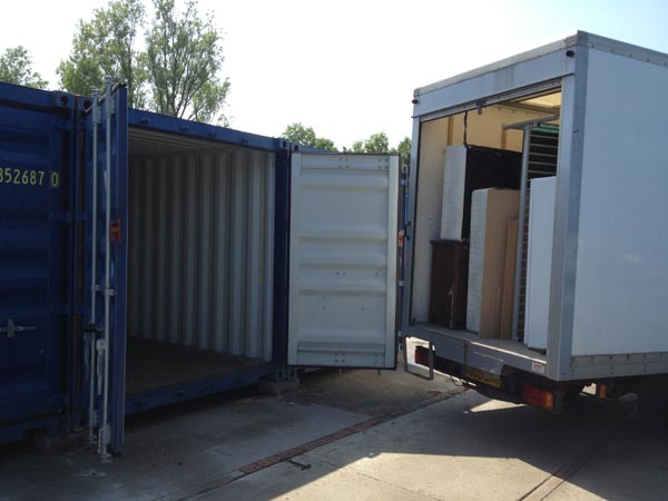 Stockage temporaire de meubles