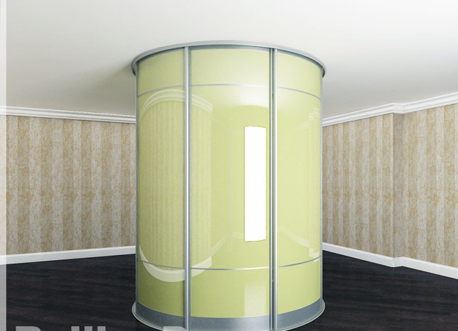 Armoire ronde