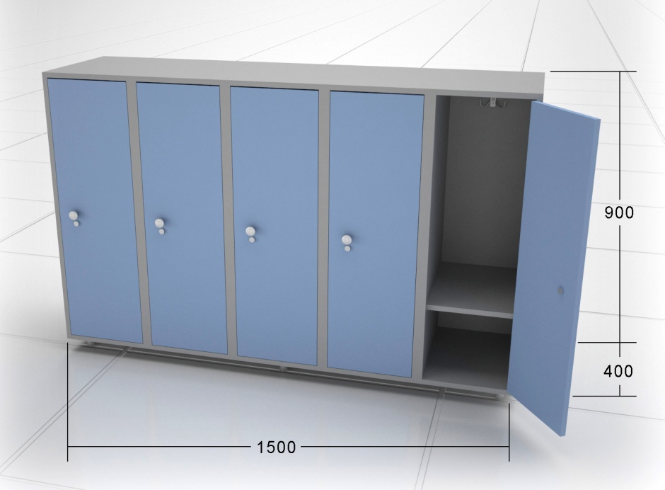 Armoire à 5 sections