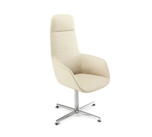 Chaise confortable blanche