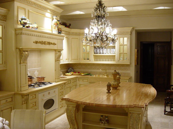 Set de cuisine blanc au design original