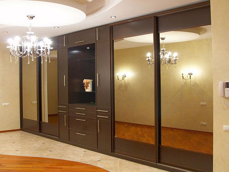 Grand meuble miroir