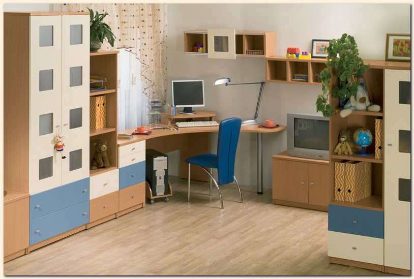 Meubles modulaires pour enfants